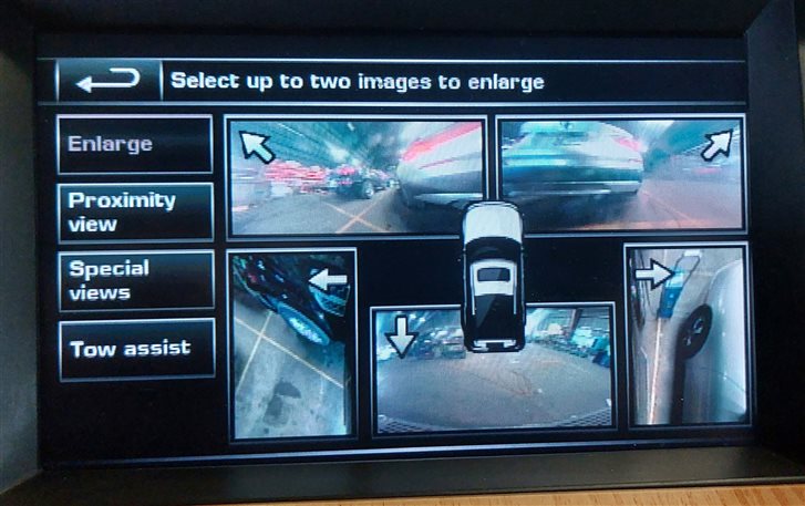 Thumbnail 3: 14-16 LAND ROVER LR4 RIGHT DOOR MIRROR (PFOLD HEAT AUTODIM CAMERA BLIND) BLACK