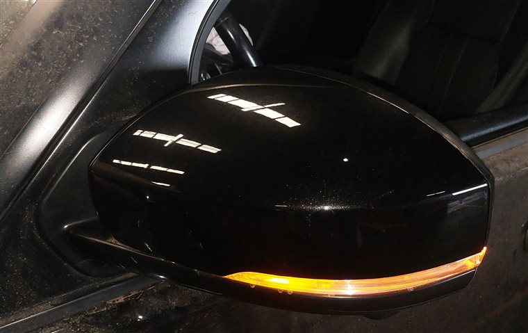 Thumbnail 2: 14-16 LAND ROVER LR4 LEFT DOOR MIRROR w/P-FOLD HEAT AUTODIM CAMERA BLIND (Black)