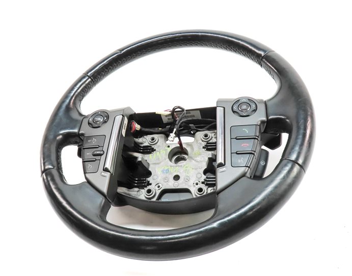 Thumbnail 2: 14-16 LAND ROVER LR4 HEATED STEERING WHEEL w/ SHIFT PADDLES CONTROL SWITCHES