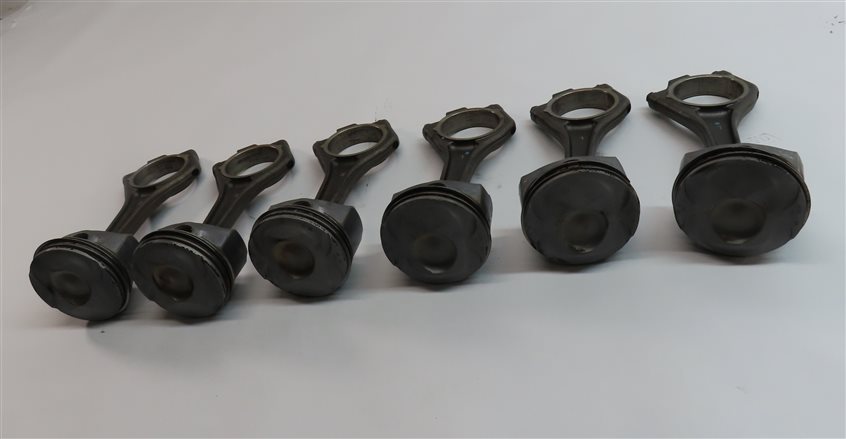 Thumbnail 2: 2015 LAND ROVER LR4 (L319) 3.0L SUPER ENGINE PISTON & CONNECTING ROD SET/6