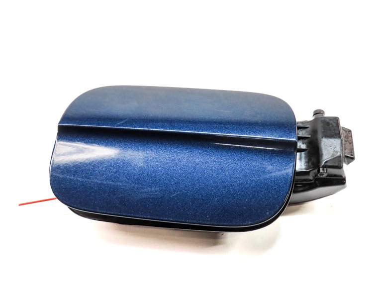 Thumbnail 2: 2010-2015 AUDI Q7 (4L) FUEL TANK DOOR LID COVER TRIM w/ HOUSING (Blue)