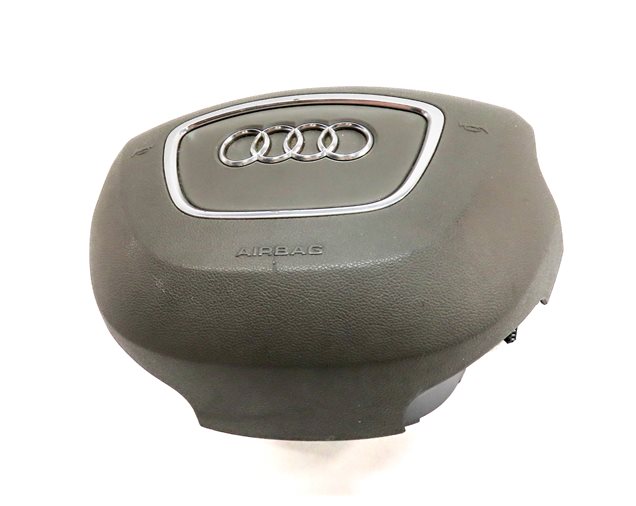 Thumbnail 2: 2011-2015 AUDI Q7 (4L) LEFT DRIVER STEERING WHEEL SRS AIRBAG AIR BAG (BLACK)