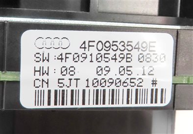 Thumbnail 6: 2009-2015 AUDI Q7 (4L) STEERING COLUMN BLINKER WIPER CRUISE COMBINATION SWITCH