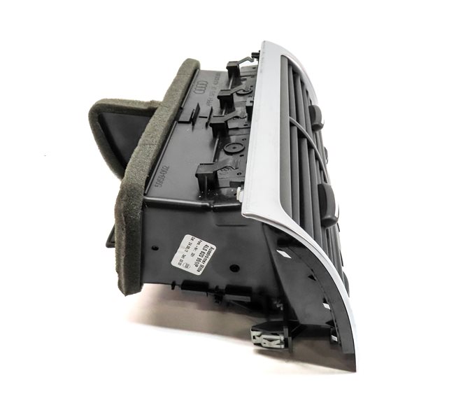 Thumbnail 3: 2013 AUDI Q7 (4L) FRONT CENTER DASH HEAT AIR AC HVAC DUAL VENT (Black/Silver)