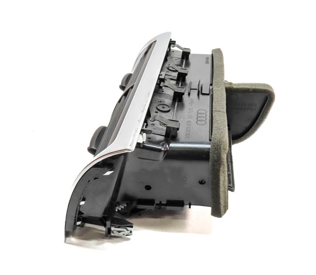 Thumbnail 4: 2013 AUDI Q7 (4L) FRONT CENTER DASH HEAT AIR AC HVAC DUAL VENT (Black/Silver)