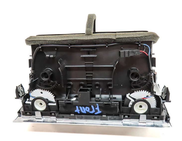 Thumbnail 5: 2013 AUDI Q7 (4L) FRONT CENTER DASH HEAT AIR AC HVAC DUAL VENT (Black/Silver)