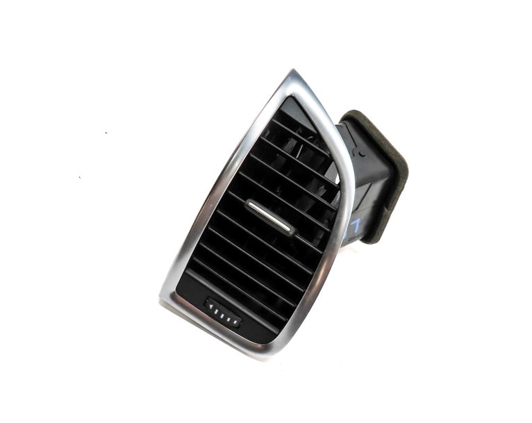 Thumbnail 2: 2013 AUDI Q7 (4L) FRONT LEFT DRIVER DASH HEAT AIR AC HVAC VENT (Black/Silver)