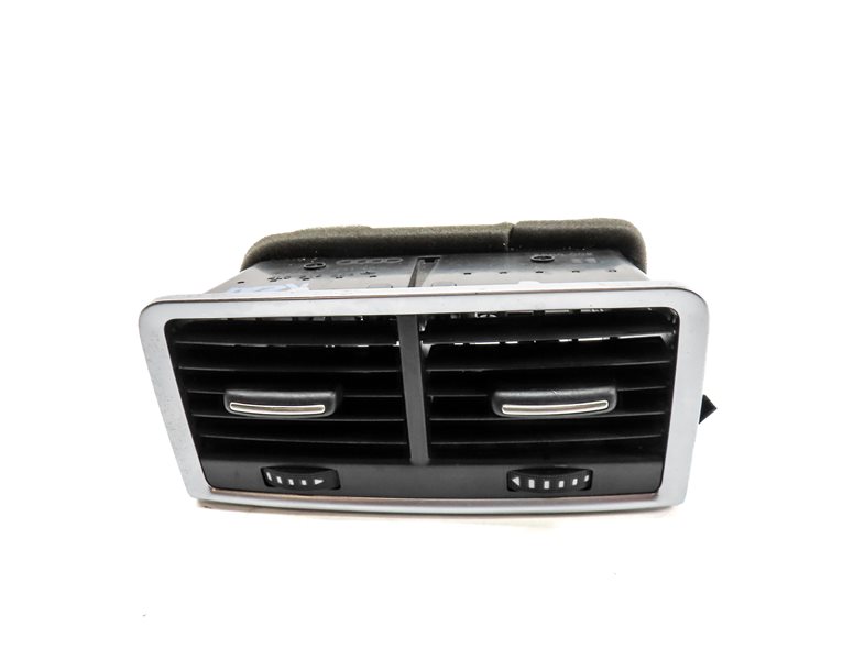 Thumbnail 2: 2013 AUDI Q7 (4L) REAR CENTER CONSOLE HEAT AIR AC HVAC DUAL VENT (Black/Silver)
