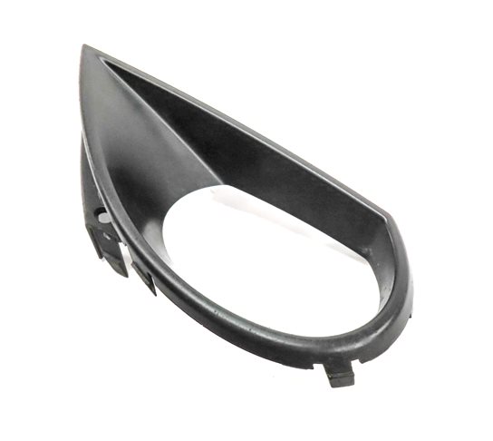 2013 AUDI Q7 (4L) FRONT LEFT DRIVER LOWER BUMPER FOG LIGHT LAMP TRIM (BLACK)