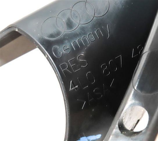 Thumbnail 6: 2013 AUDI Q7 (4L) FRONT LEFT DRIVER LOWER BUMPER FOG LIGHT LAMP TRIM (BLACK)