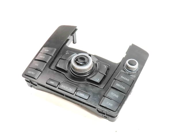 2012-2015 AUDI Q7 (4L) FRONT CENTER CONSOLE MMI MEDIA NAVIGATION CONTROL SWITCH
