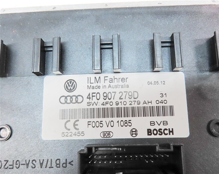 Thumbnail 19: 13-15 AUDI Q7 (4L) 3.0L CTWB SUPERCHARGED ENGINE BCM IMMOBILIZER MODULE KEY SET