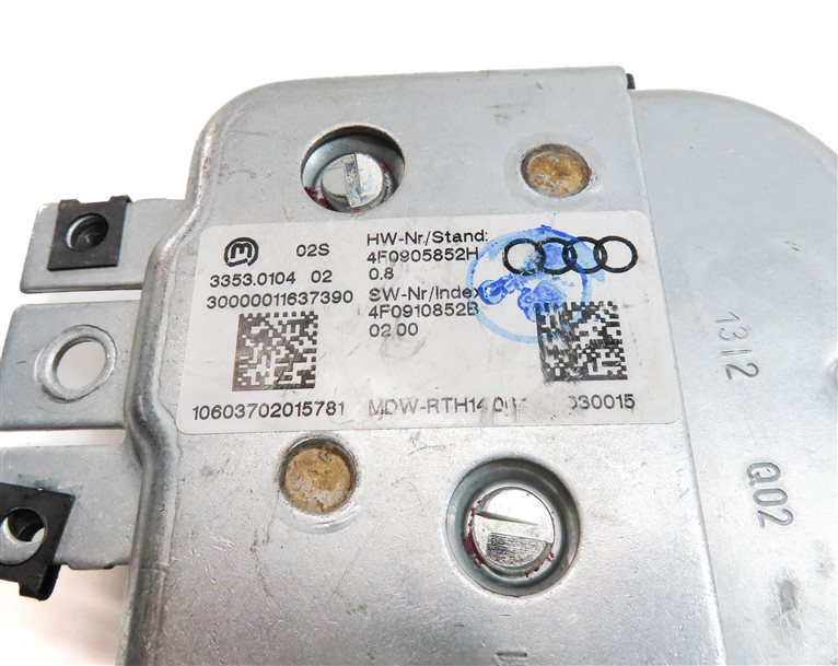 Thumbnail 20: 13-15 AUDI Q7 (4L) 3.0L CTWB SUPERCHARGED ENGINE BCM IMMOBILIZER MODULE KEY SET
