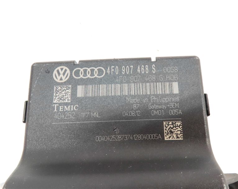 Thumbnail 22: 13-15 AUDI Q7 (4L) 3.0L CTWB SUPERCHARGED ENGINE BCM IMMOBILIZER MODULE KEY SET