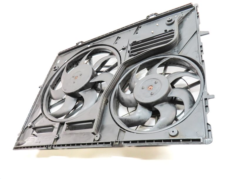 Thumbnail 2: 11-15 AUDI Q7 (4L) 3.0L ENGINE RADIATOR COOLING FAN (FOR MODELS w/ HITCH OPTION)