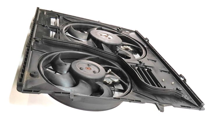 Thumbnail 3: 11-15 AUDI Q7 (4L) 3.0L ENGINE RADIATOR COOLING FAN (FOR MODELS w/ HITCH OPTION)