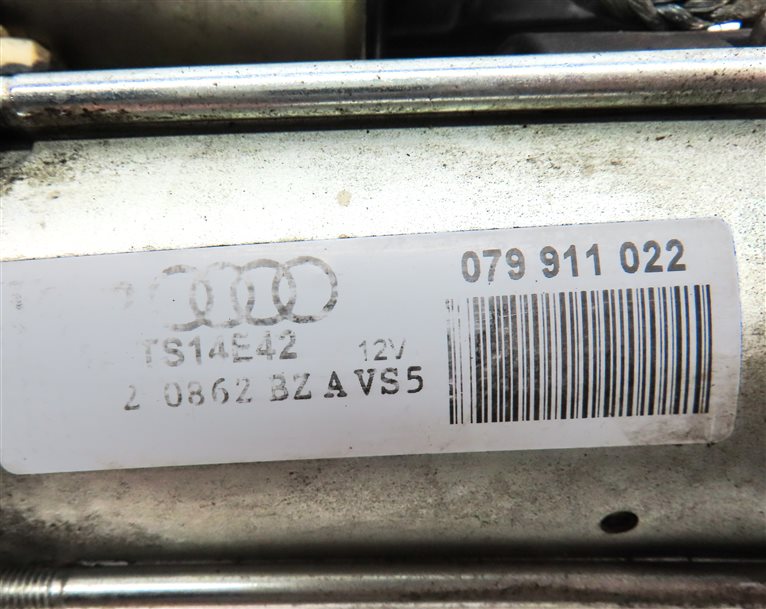Thumbnail 7: 2010-2017 AUDI A5 A6 A7 Q5 Q7 S4 S5 (B8 8K 8R 8T C7 4G8 4L) ENGINE STARTER MOTOR