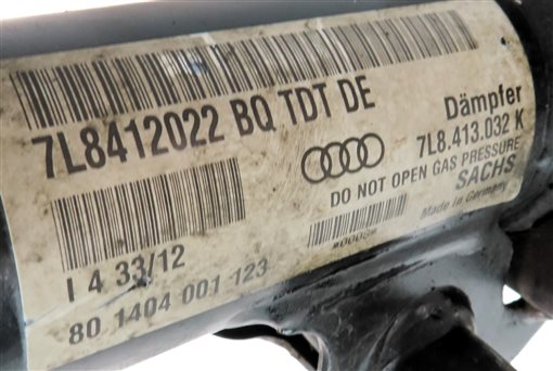 Thumbnail 7: 2007-2015 AUDI Q7 (4L) FRONT LEFT & RIGHT SHOCK STRUT SET-2 (COMFORT SUSPENSION)