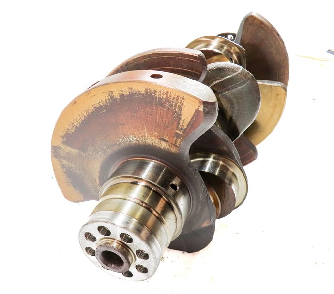 Thumbnail 3: 2013 AUDI Q7 (4L) 3.0L SUPER (CTWB) ENGINE MOTOR CRANK SHAFT CRANKSHAFT