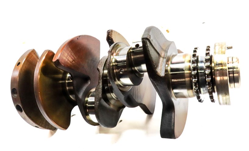 Thumbnail 6: 2013 AUDI Q7 (4L) 3.0L SUPER (CTWB) ENGINE MOTOR CRANK SHAFT CRANKSHAFT