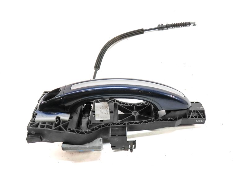 Thumbnail 2: 2007-2015 AUDI Q7 (4L) FRONT LEFT DRIVER KEYLESS ENTRY DOOR HANDLE (Blue)