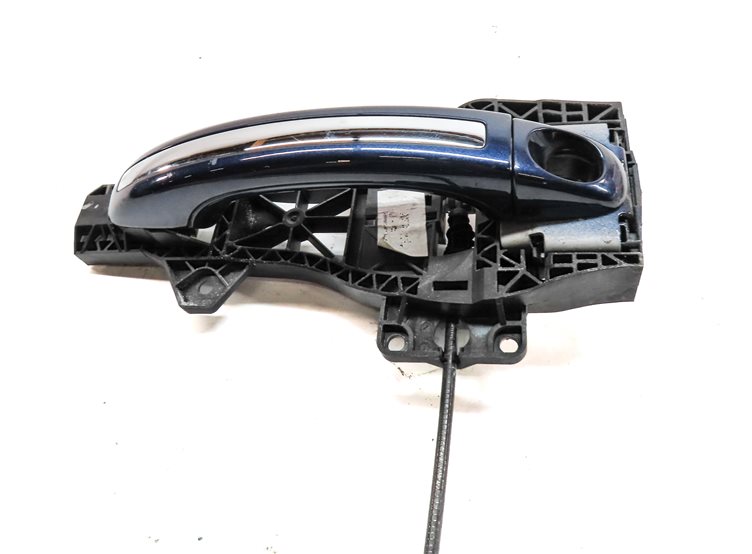 Thumbnail 4: 2007-2015 AUDI Q7 (4L) FRONT LEFT DRIVER KEYLESS ENTRY DOOR HANDLE (Blue)