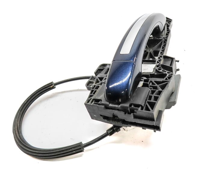 Thumbnail 3: 2007-2015 AUDI Q7 (4L) REAR LEFT KEYLESS ENTRY DOOR HANDLE (Blue)