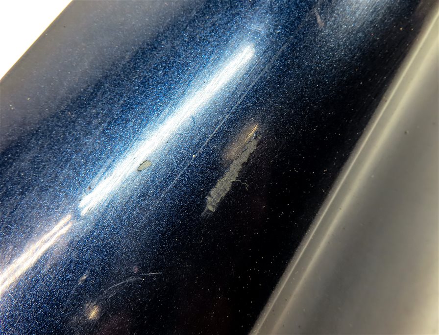 Thumbnail 9: 2010-2015 AUDI Q7 REAR RIGHT LOWER DOOR TRIM MOULDING (w/out SLINE) (Blue)