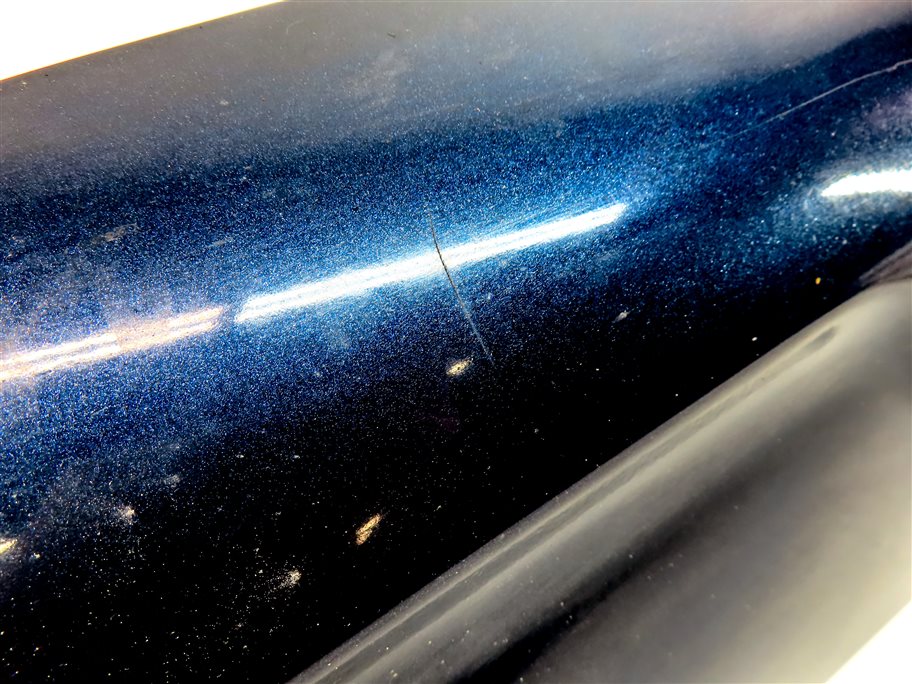 Thumbnail 10: 2010-2015 AUDI Q7 FRONT RIGHT LOWER DOOR TRIM MOULDING (w/out SLINE) (Blue)