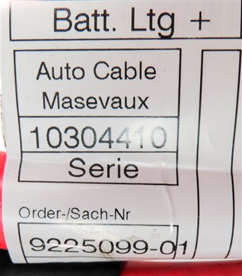 Thumbnail 6: 2011 BMW X3 (F25) 3.0L (N55) ENGINE POSITIVE BATTERY TERMINAL CABLE WIRE