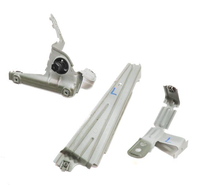 2011 BMW X3 (F25) FRONT LEFT DRIVER FENDER SUPPORT MOUNT BRACKET SET/3