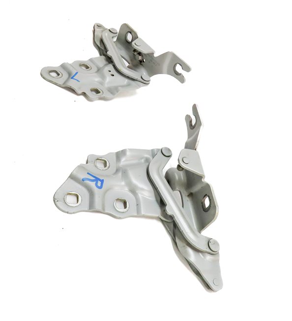 Thumbnail 3: 2011-2018 BMW X3 X4 (F25 F26) FRONT LEFT & RIGHT HOOD HINGE SET 2 (Silver)
