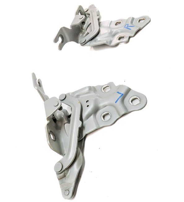 Thumbnail 4: 2011-2018 BMW X3 X4 (F25 F26) FRONT LEFT & RIGHT HOOD HINGE SET 2 (Silver)