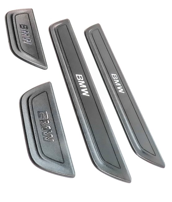 Thumbnail 4: 2011 BMW X3 (F25) FRONT REAR DOOR SILL SCUFF TRIM PLATE SET/4