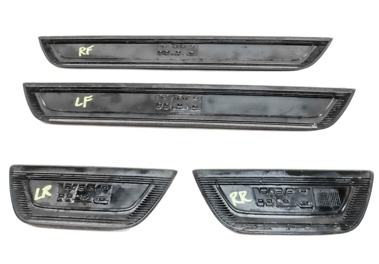 Thumbnail 5: 2011 BMW X3 (F25) FRONT REAR DOOR SILL SCUFF TRIM PLATE SET/4