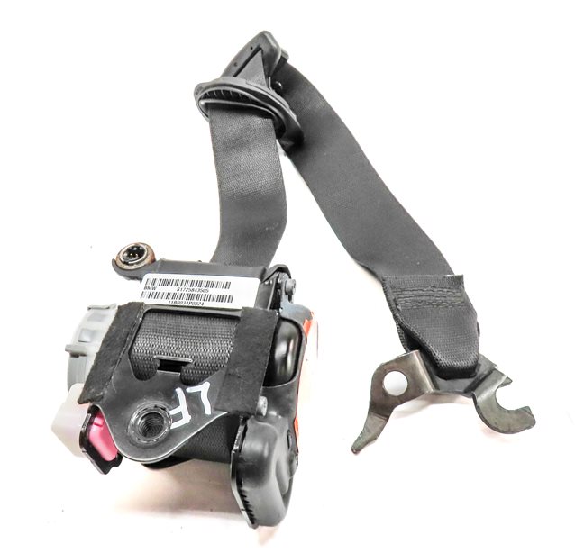 Thumbnail 4: 11-18 BMW X3 X4 (F25 F26) FRONT LEFT DRIVER SEATBELT BUCKLE RETRACTOR (Black)