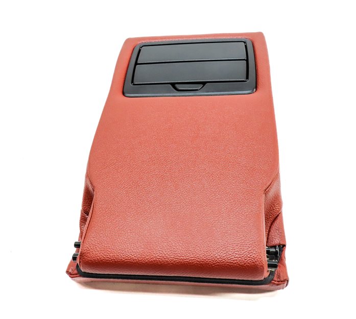Thumbnail 6: 2011-2017 BMW X3 F25 REAR CENTER CONSOLE SEAT BACK ARMREST CUPHOLDER (Red)