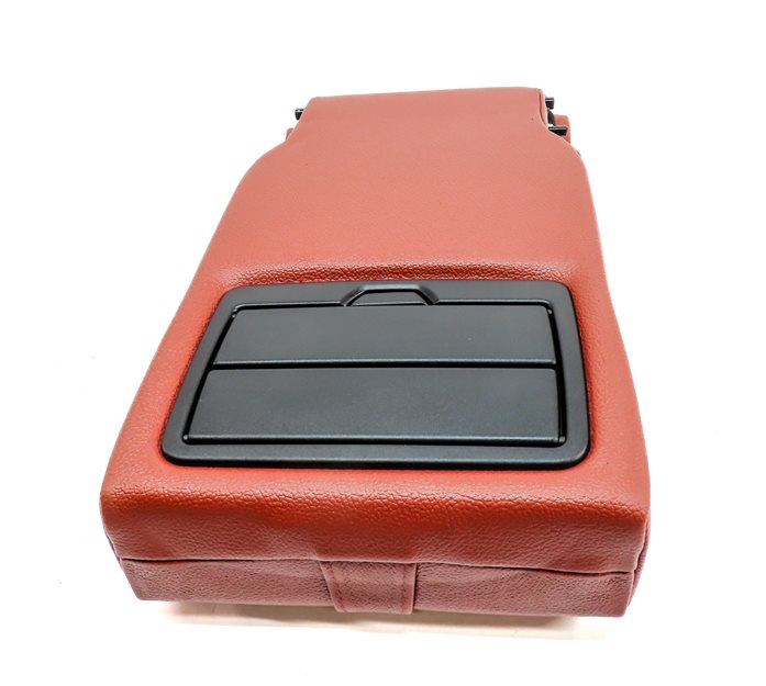 Thumbnail 7: 2011-2017 BMW X3 F25 REAR CENTER CONSOLE SEAT BACK ARMREST CUPHOLDER (Red)