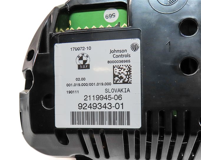 Thumbnail 6: 2011 BMW 528i 535i 550i X3 GT (F10 F07 F25) SPEEDOMETER INSTRUMENT GUAGE (142k)