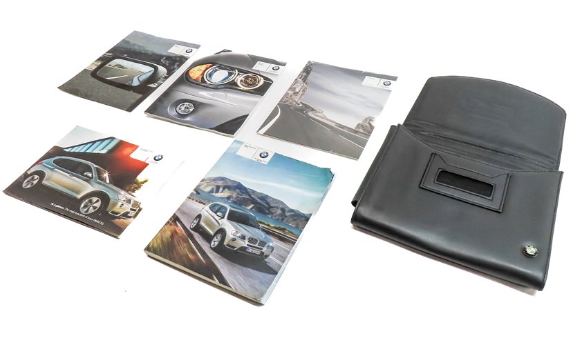 2011 BMW X3 (F25) 3.0L (N55) ENGINE OWNER'S MANUAL BOOKLET SET/6 w/ CASE