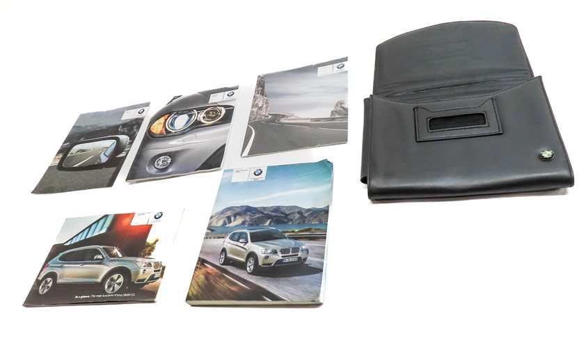 Thumbnail 2: 2011 BMW X3 (F25) 3.0L (N55) ENGINE OWNER'S MANUAL BOOKLET SET/6 w/ CASE