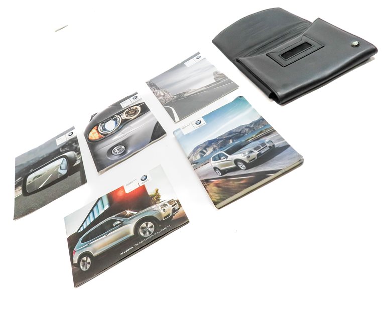 Thumbnail 3: 2011 BMW X3 (F25) 3.0L (N55) ENGINE OWNER'S MANUAL BOOKLET SET/6 w/ CASE