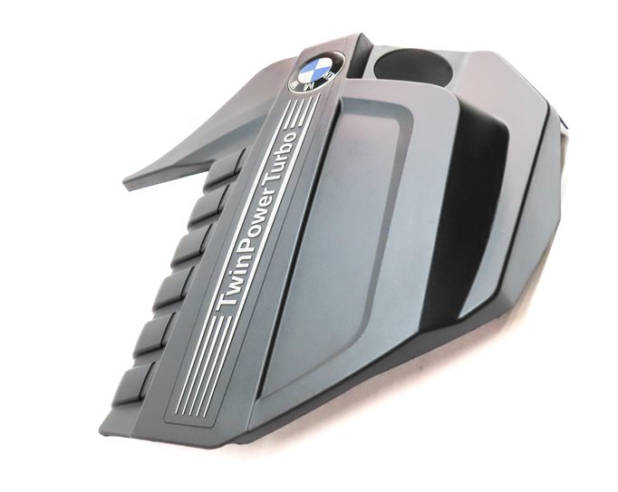 Thumbnail 4: 11-18 BMW 535i 640i 740i X3 X5 X6 (F10 F07 F01) 3.0L TURBO N55 ENGINE COVER TRIM