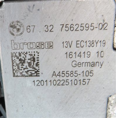 Thumbnail 9: 11-18 BMW X3 X4 (F25 F26) 3.0L N55 TURBO ENGINE 600 WATT RADIATOR COOLING FAN