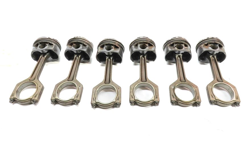 Thumbnail 6: 2010-2014 BMW 1/3/4/5/6/7/X1/X3/X5/X6 3.0L N55 TURBO ENGINE PISTON & ROD SET 6