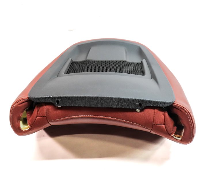 Thumbnail 10: 11 BMW X3 F25 FRONT RIGHT PASSENGER MEMORY HEATED UPPER SEAT BACK CUSHION (Red)