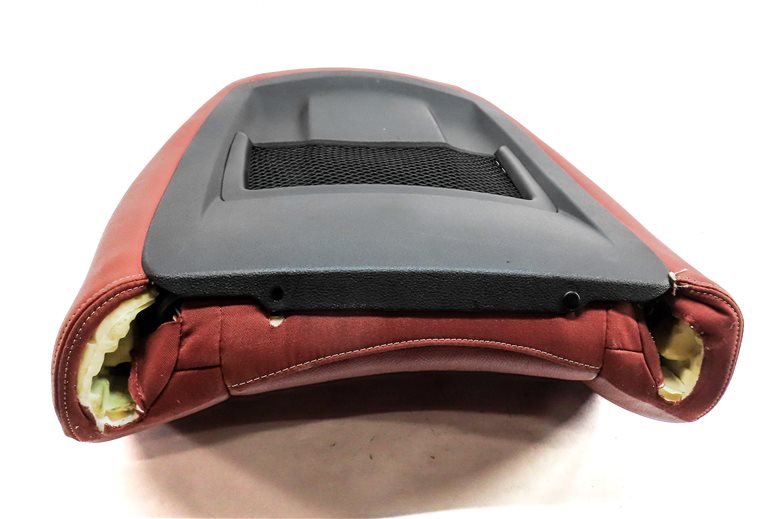 Thumbnail 9: 2011 BMW X3 (F25) FRONT LEFT DRIVER MEMORY HEATED UPPER SEAT BACK CUSHION (Red)