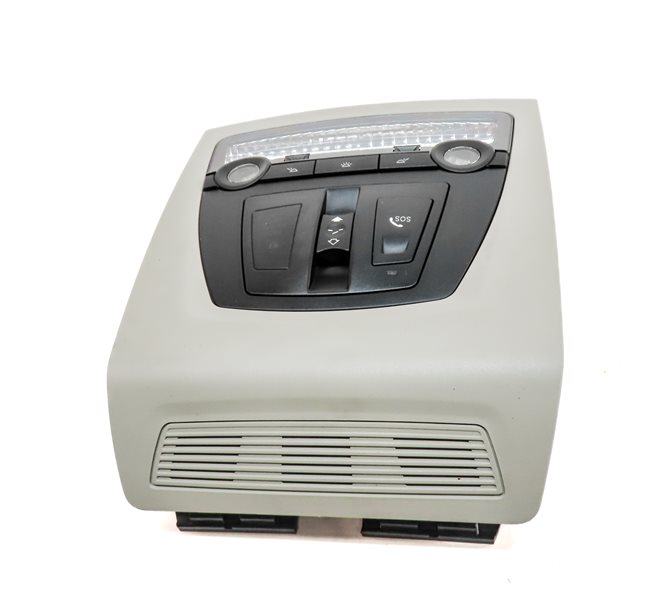 Thumbnail 2: 2011 BMW X3 (F25) FRONT INTERIOR DOME MAP READING LIGHT LAMP (Gray)