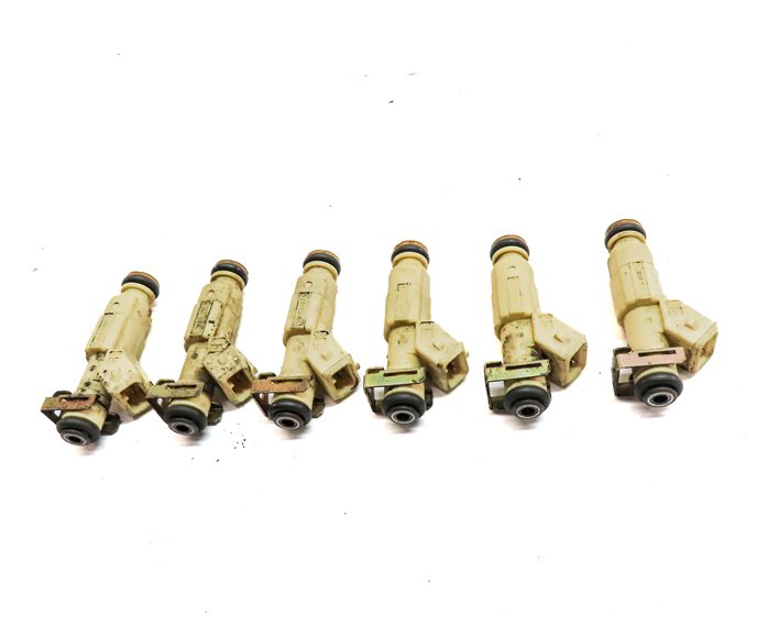 Thumbnail 2: 2001-2006 PORSCHE 911 BOXSTER (986 996) 2.7L M96 FUEL INJECTOR SET-6