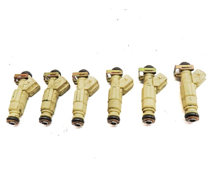 Thumbnail 5: 2001-2006 PORSCHE 911 BOXSTER (986 996) 2.7L M96 FUEL INJECTOR SET-6